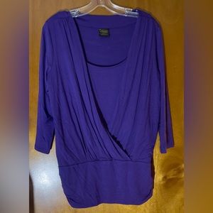 COVERED PERFECTLY: Violet Top
